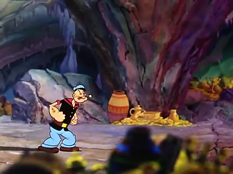 Fleischer - Popeye the Sailor Meets Ali Baba's Forty Thieves (1937) 2