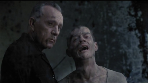 Nineteen Eighty-Four - 17 O'Brien forces Winston to look at his deteriorated self in an old and pockmarked mirror